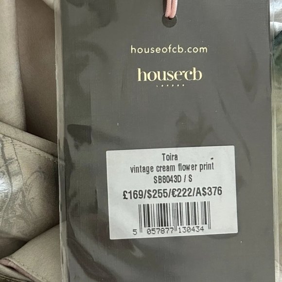 Toira Vintage Floral Draped Corset Dress - Picture 10 of 16